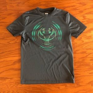Boys Under Armour basketball themed T-shirt